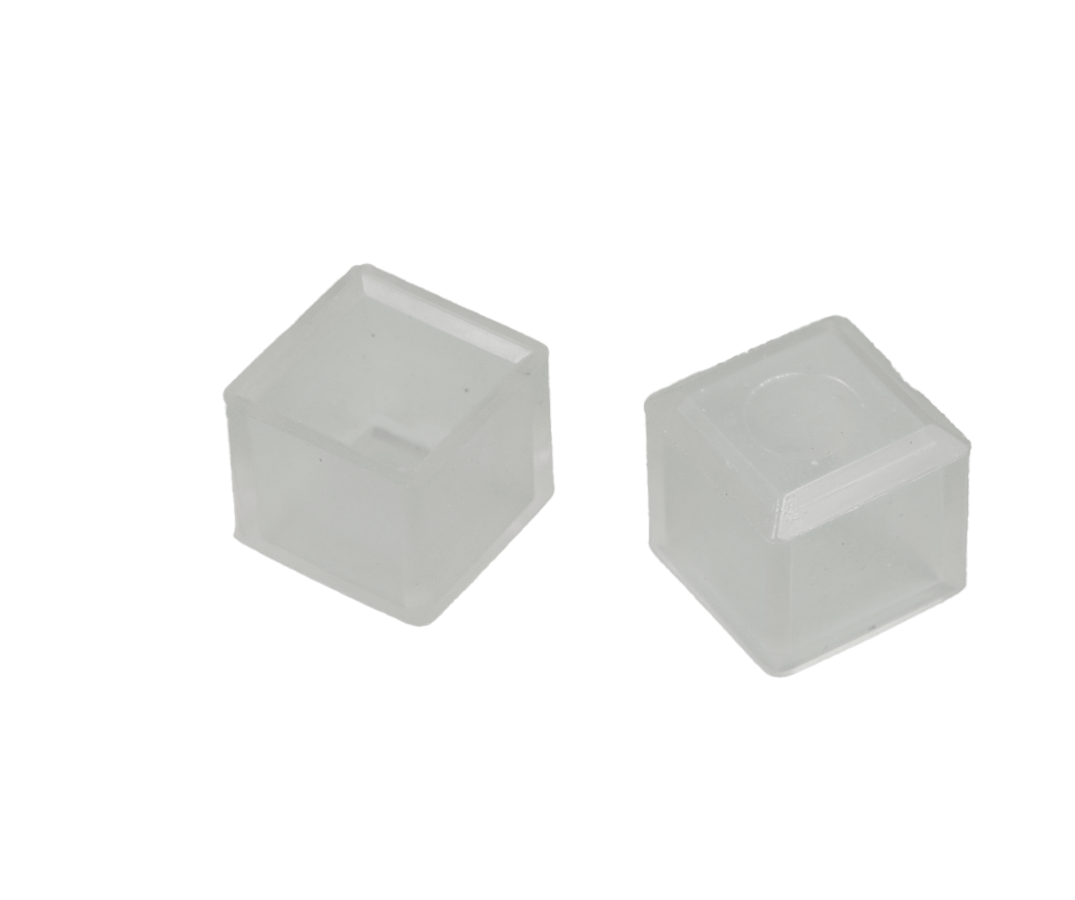 5/8” Square Vinyl Cap (Pkg of 10)