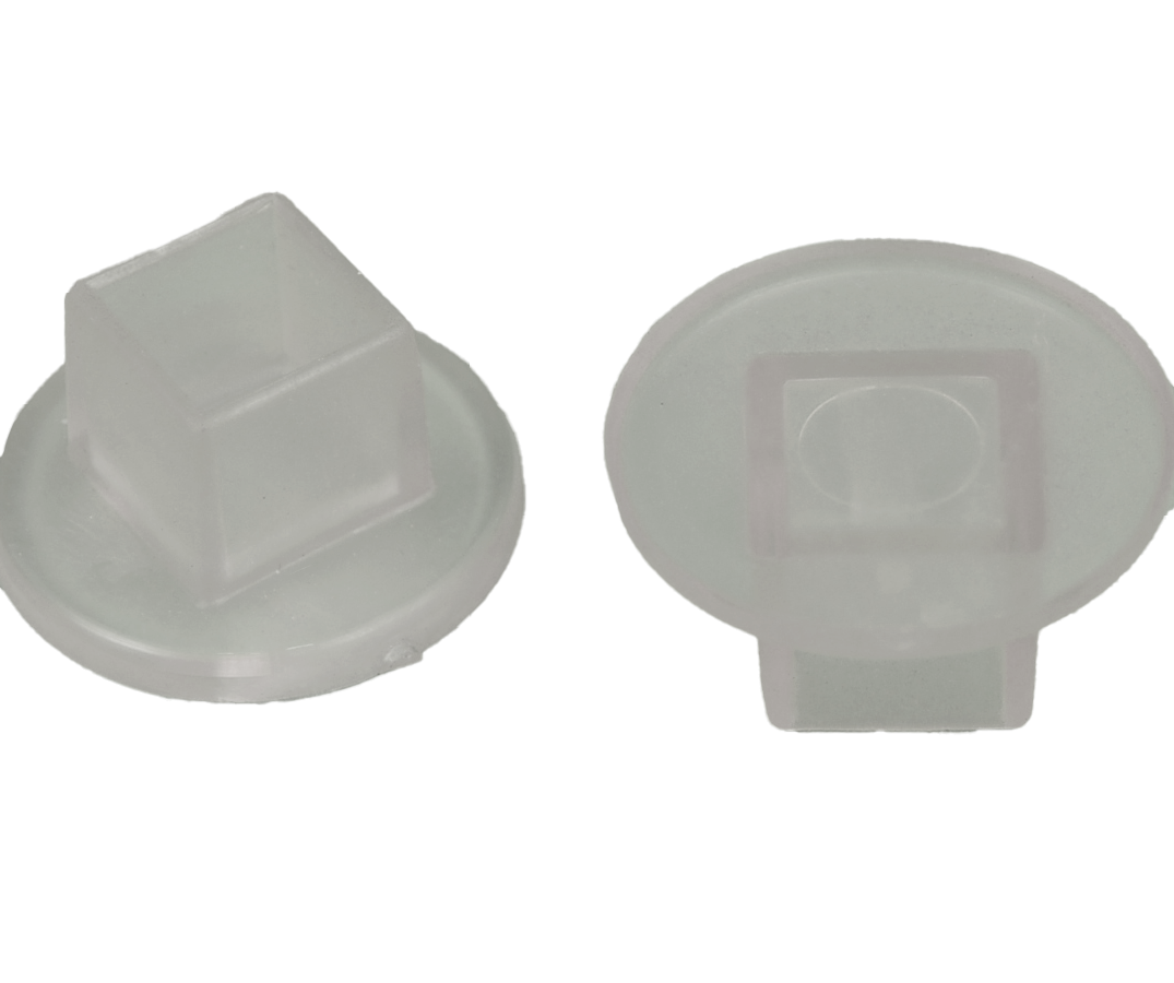 5/8” Square Vinyl Cap (Pkg of 10)